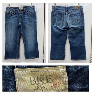BKE Denim Womens 27‎ Jean Capri Capris BKL200 BWX1282